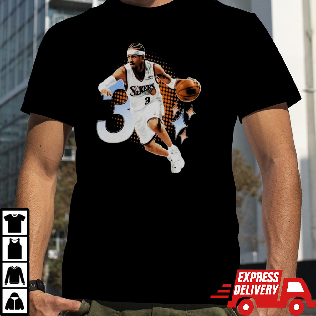 Allen Iverson V2 Philadelphia 76ers Shirt