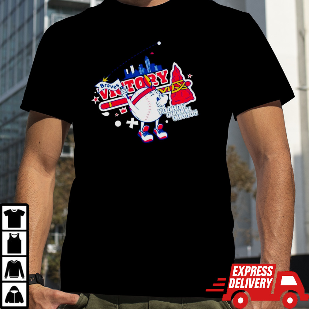 Atlanta Braves Victory baseball mascot shirt