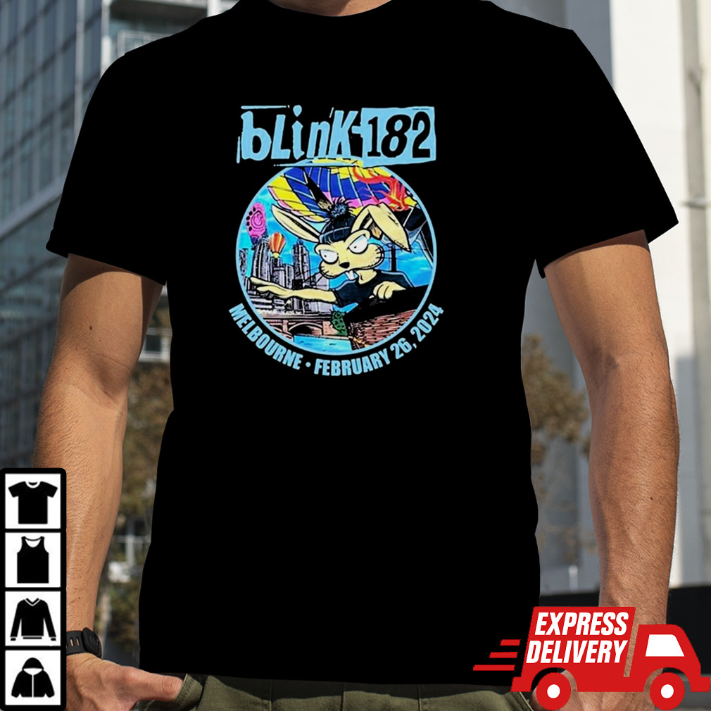 Blink 182 Show in Melbourne Feb 26 2024 Shirt