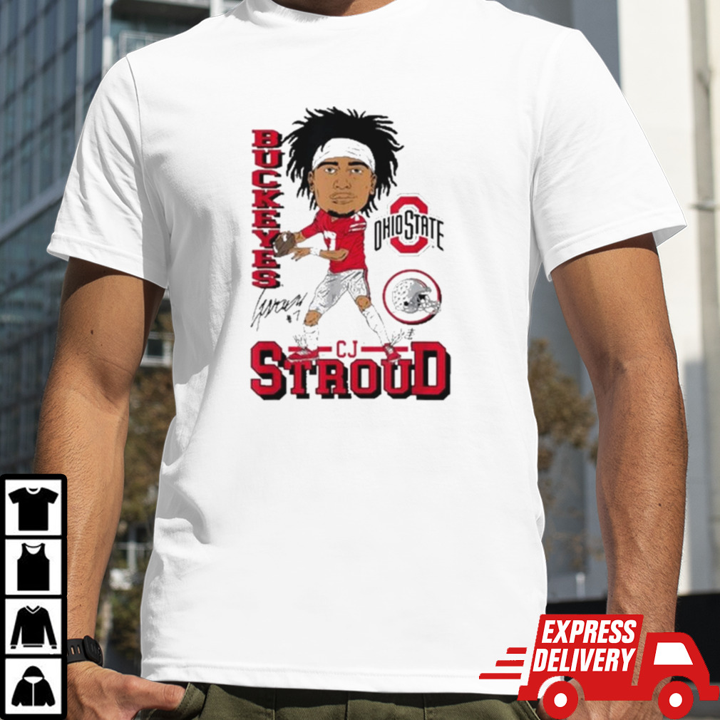 CJ Stroud Ohio State Character shirt
