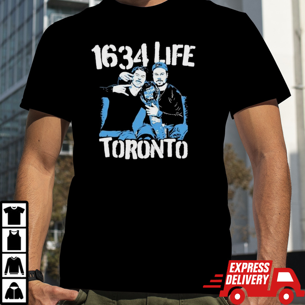 Championship Belt 1634 Toronto Maple Leafs shirt