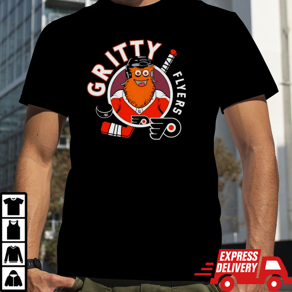 Gritty Flyers Helmet Player Philadelphia Hockey shirt