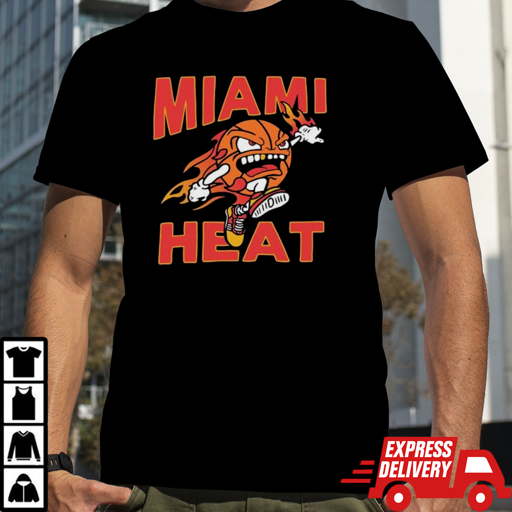 Miami Heat Basketball Hot Fire shirt