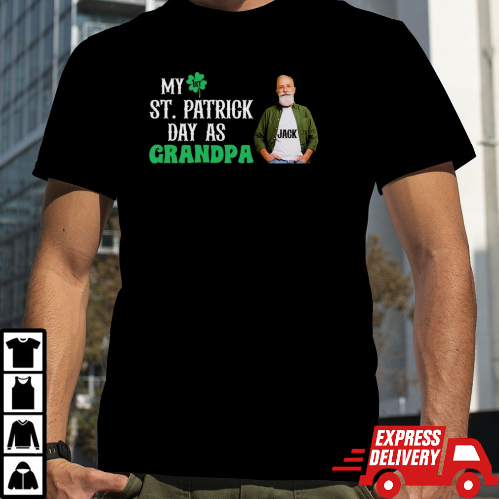 My 1st St. Patrick’s Day As Grandpa T-shirt