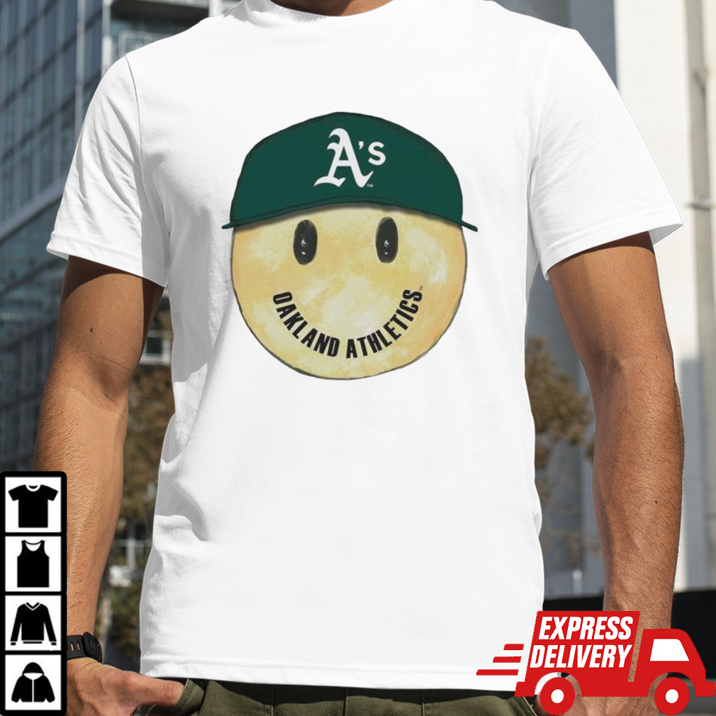 Oakland Athletics Smiley T-shirt