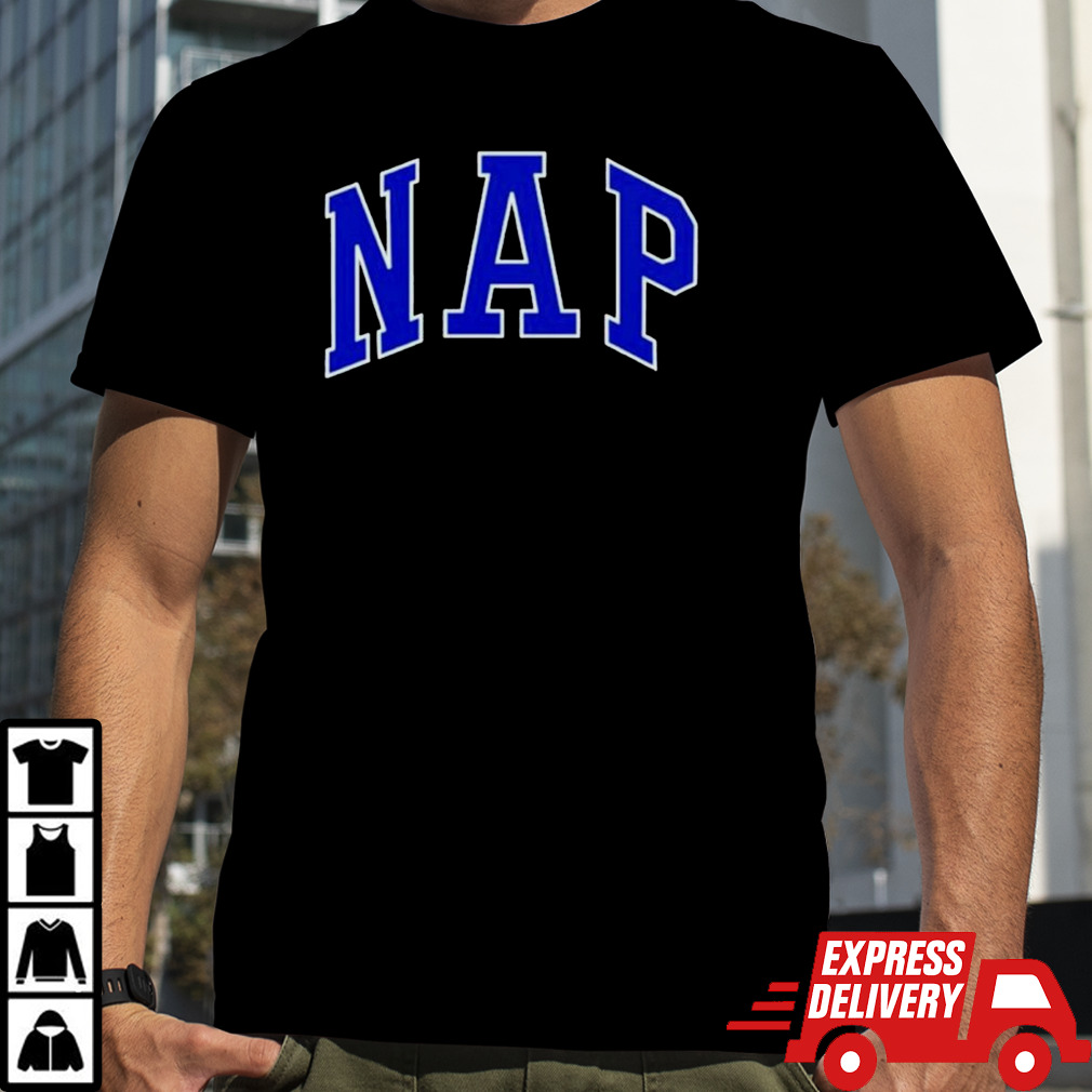 Old Jewish Man Nap Letter shirt