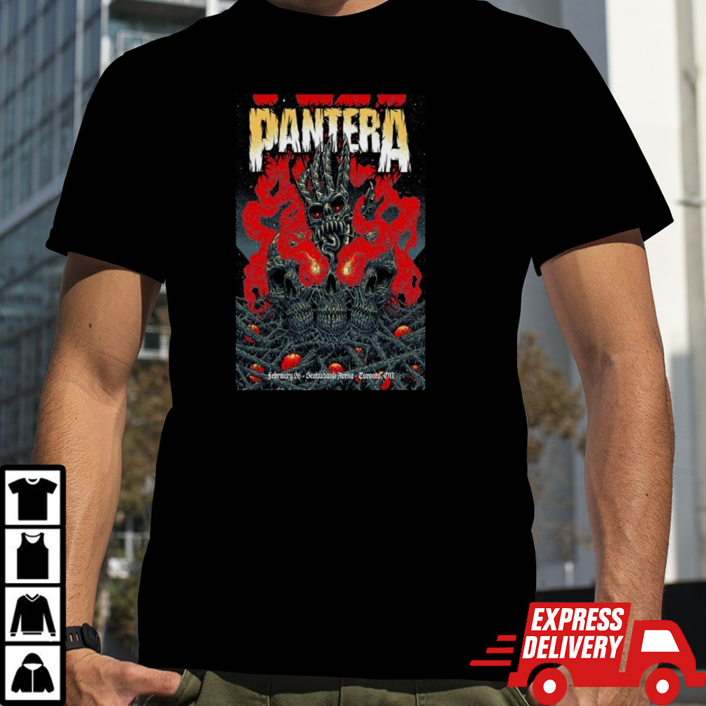 Pantera Scotiabank Arena, Toronto, On February 26, 2024 T-shirt