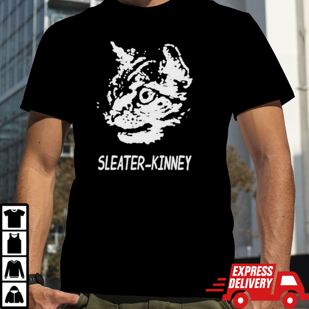 Sleater-Kinney Cat shirt