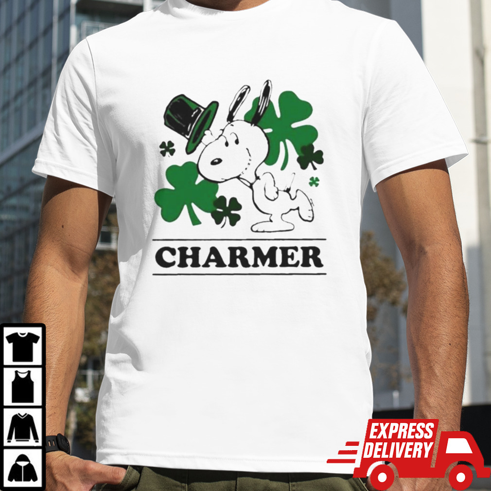 Snoopy And Woodstock Charmer St Patrick’s Day 2024 T-shirt