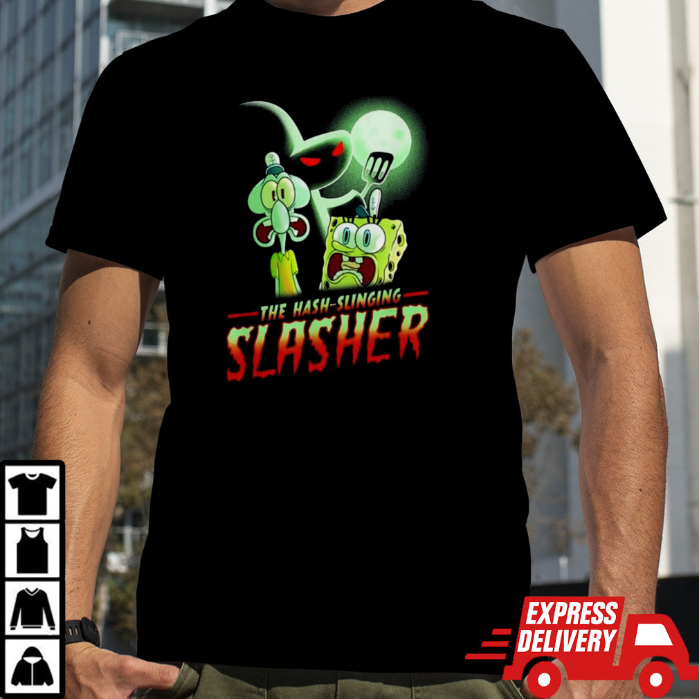 SpongeBob SquarePants The Hash Slinging Slasher Spooky T-Shirt