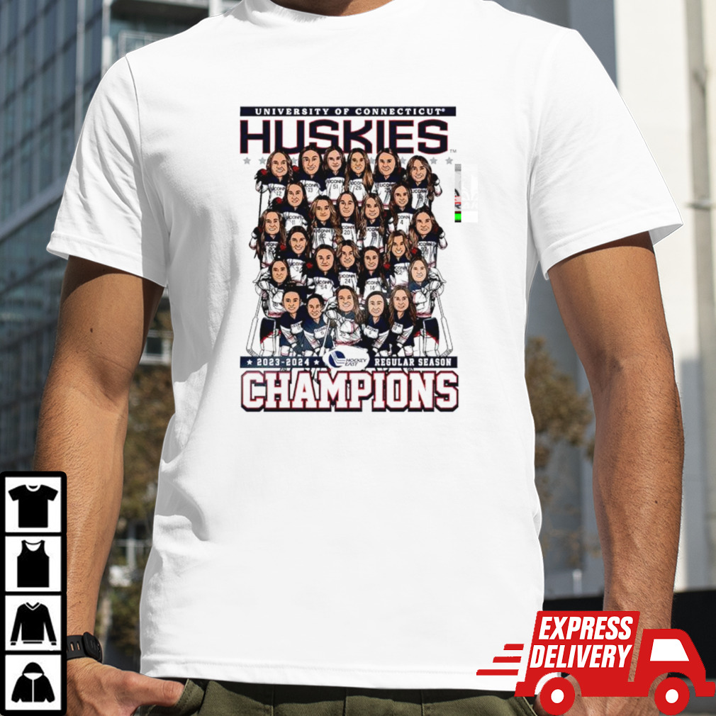 UConn Huskies university of connecticut 2023 2024 regular season champions shirt