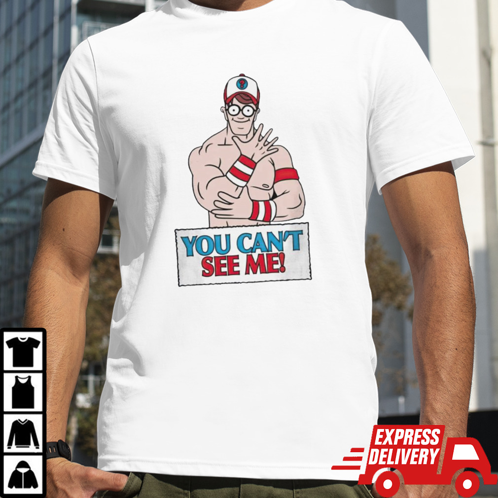 Waldo Cena You Can’t See Me T Shirt