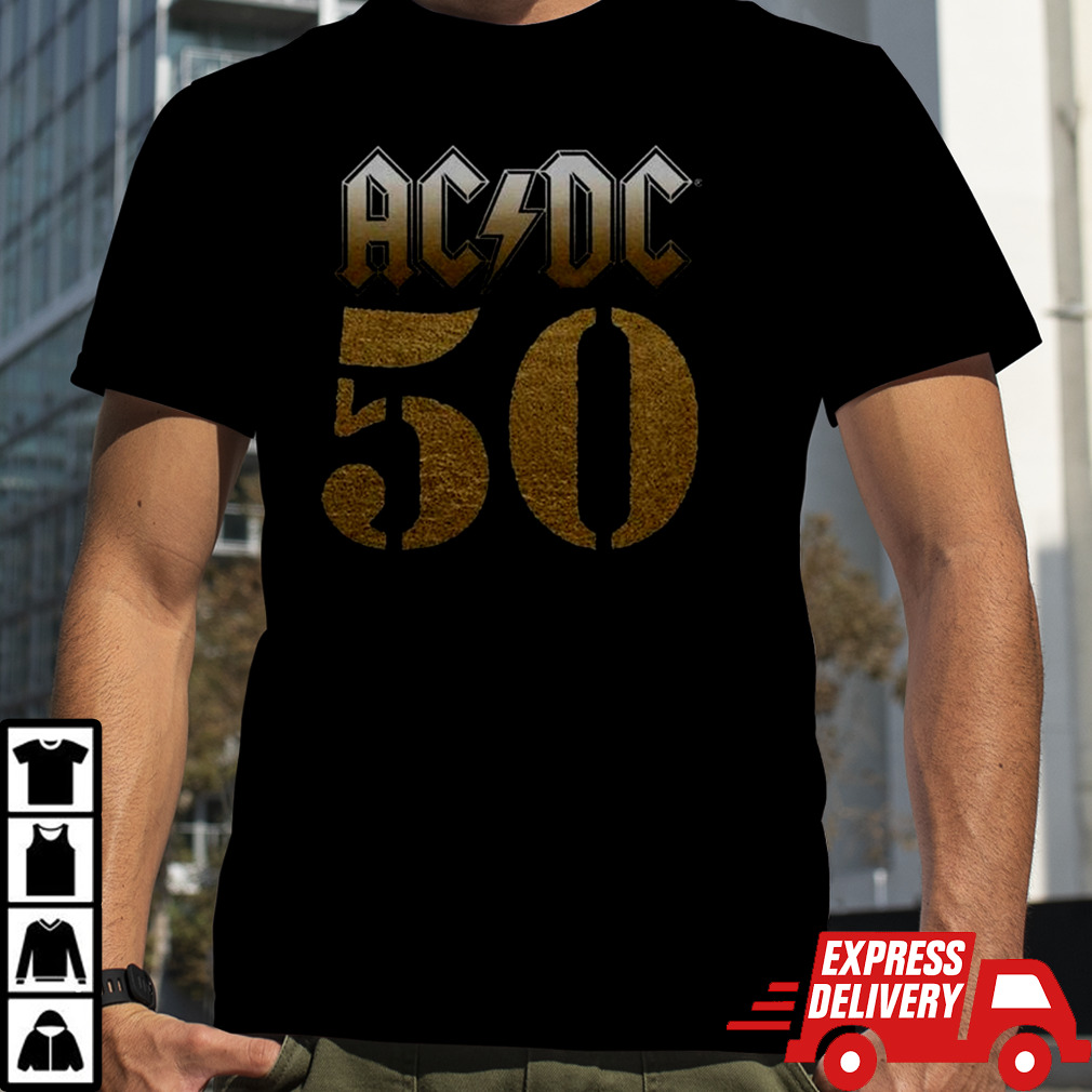 ACDC 50th Bolt Array T-shirt