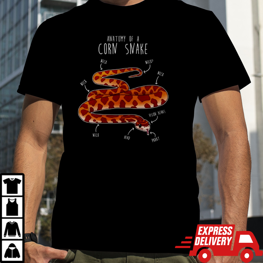 Anatomy of a corn snake T shirt