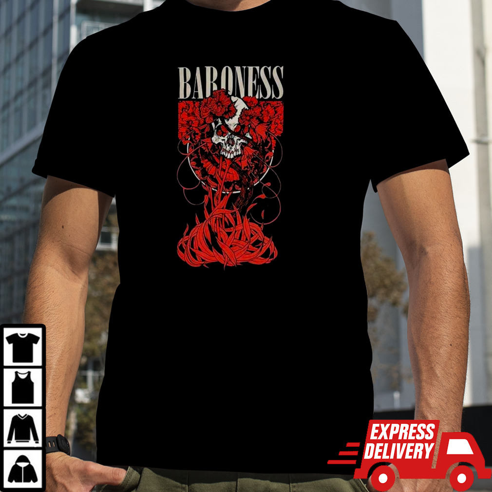 Baroness Fleur Skull T-shirt