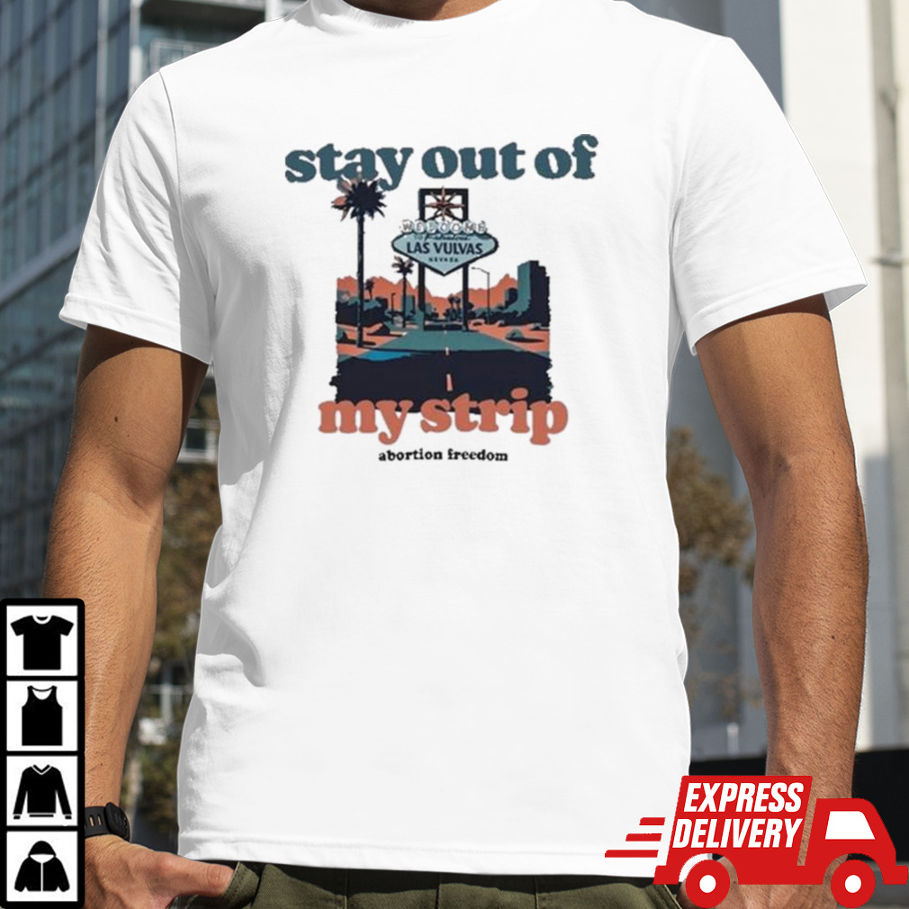 Crooked Store Stay Out Of My Strip T Shirt