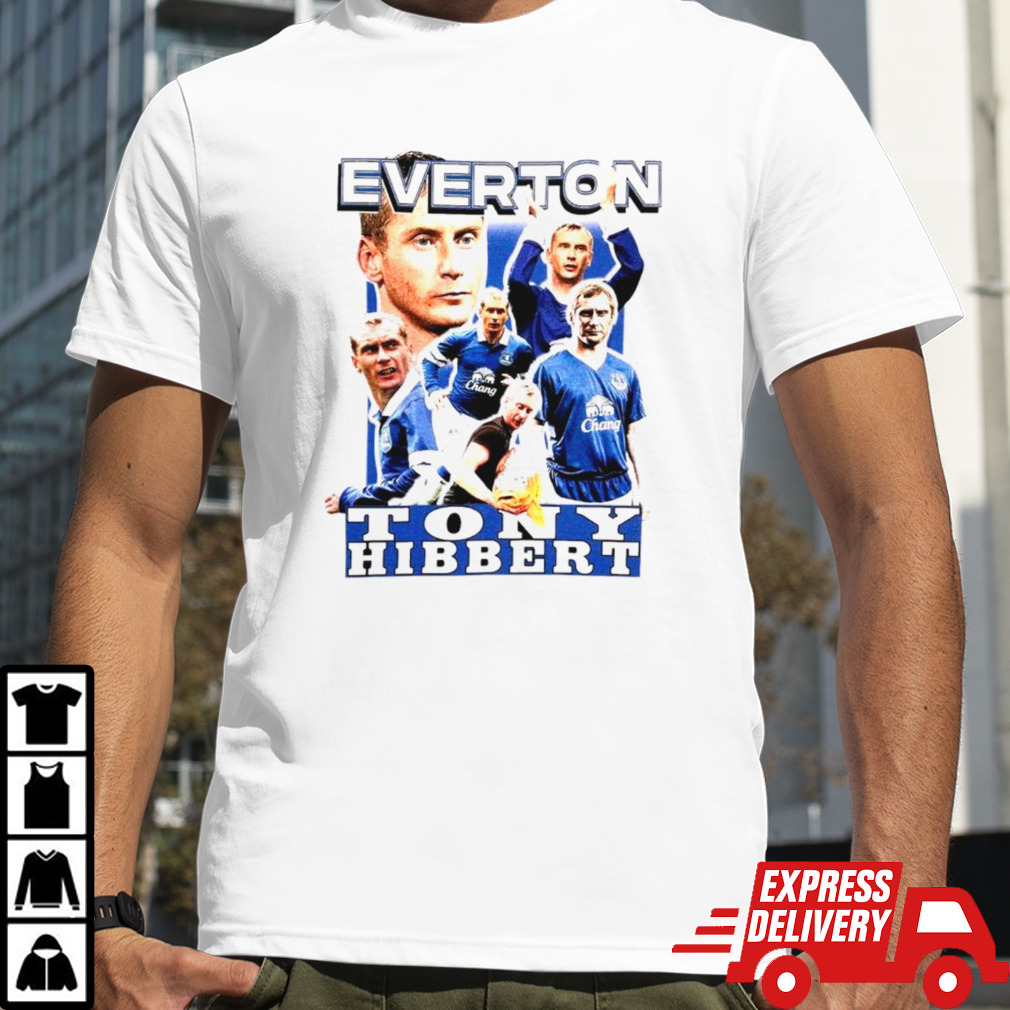 Everton Tony Hibbert bootleg shirt