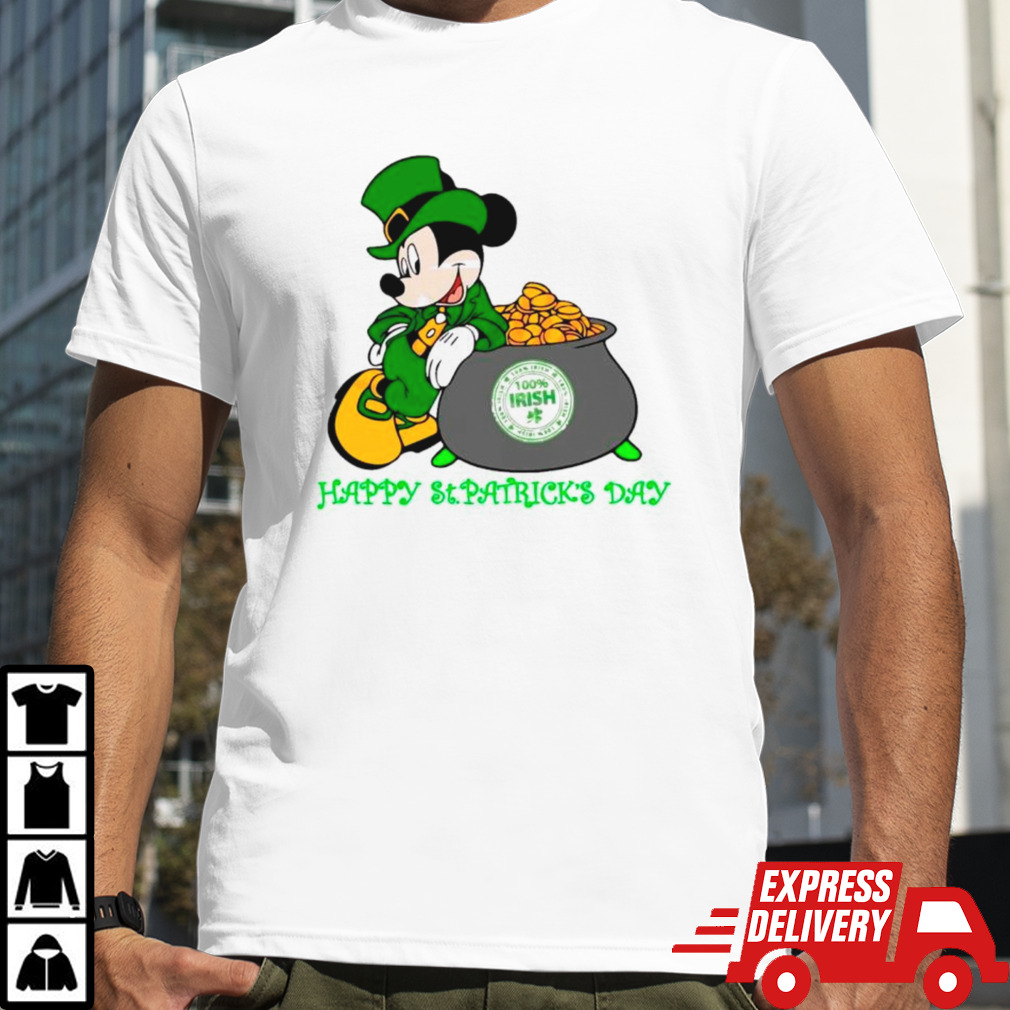 Happy St Patrick’s day Mickey Irish shirt