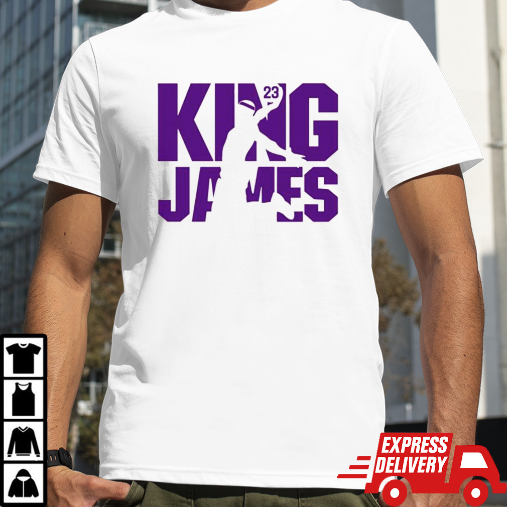 King James 23 Los Angeles Lakers basketball shirt