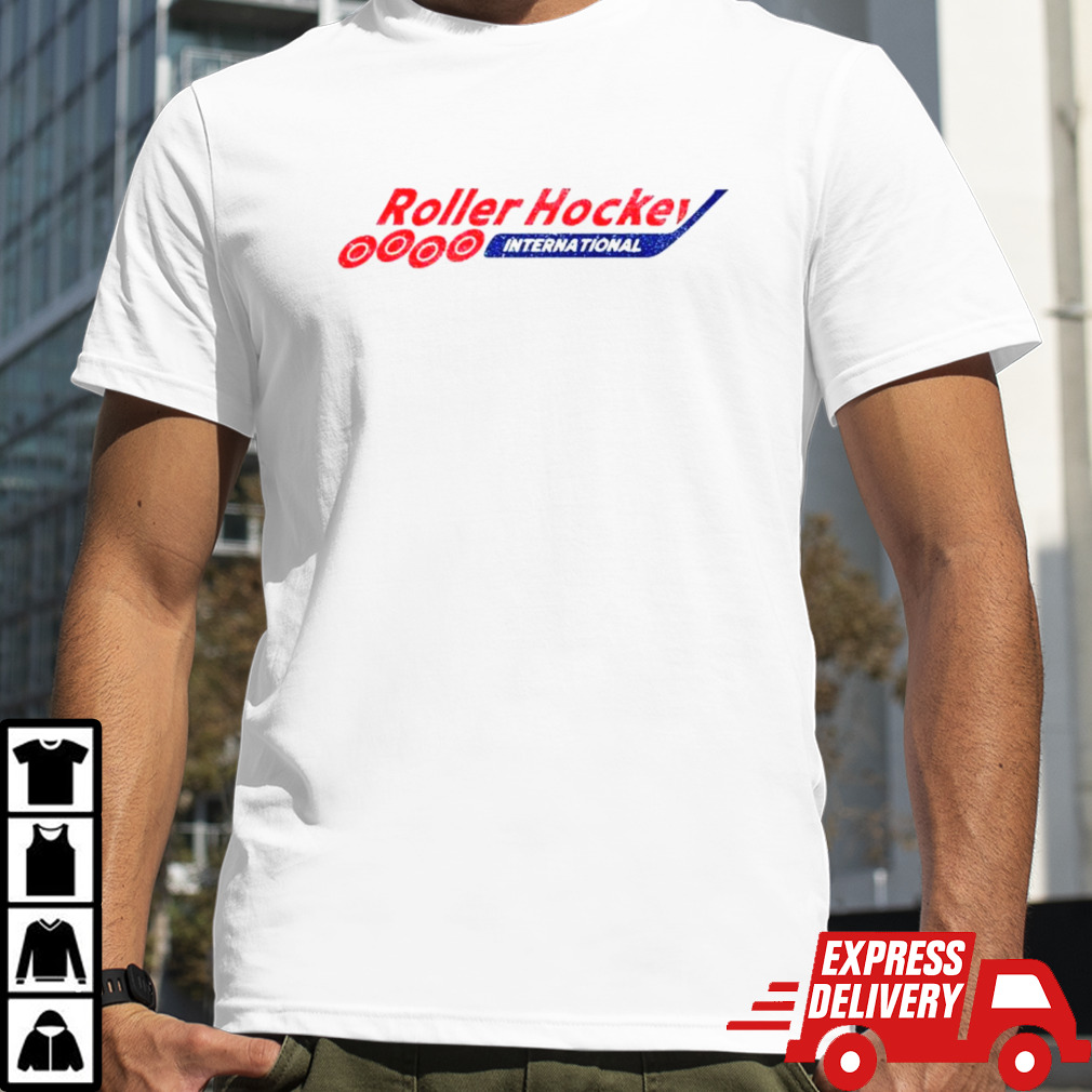 Roller Hockey International logo shirt