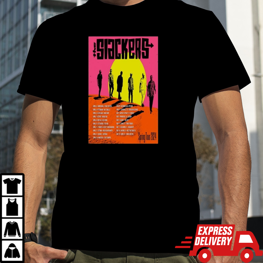 The Slackers Spring 2024 Tour T-shirt