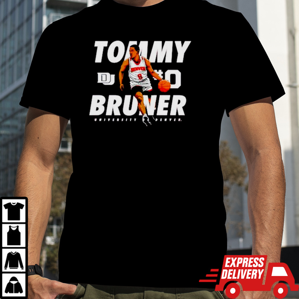 Tommy Bruner Denver Pioneers Guard shirt