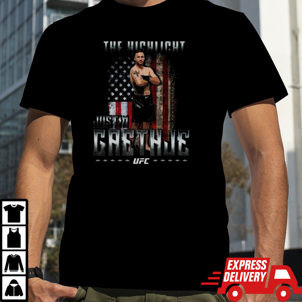 Justin Gaethje The Highlight Flag Shirt