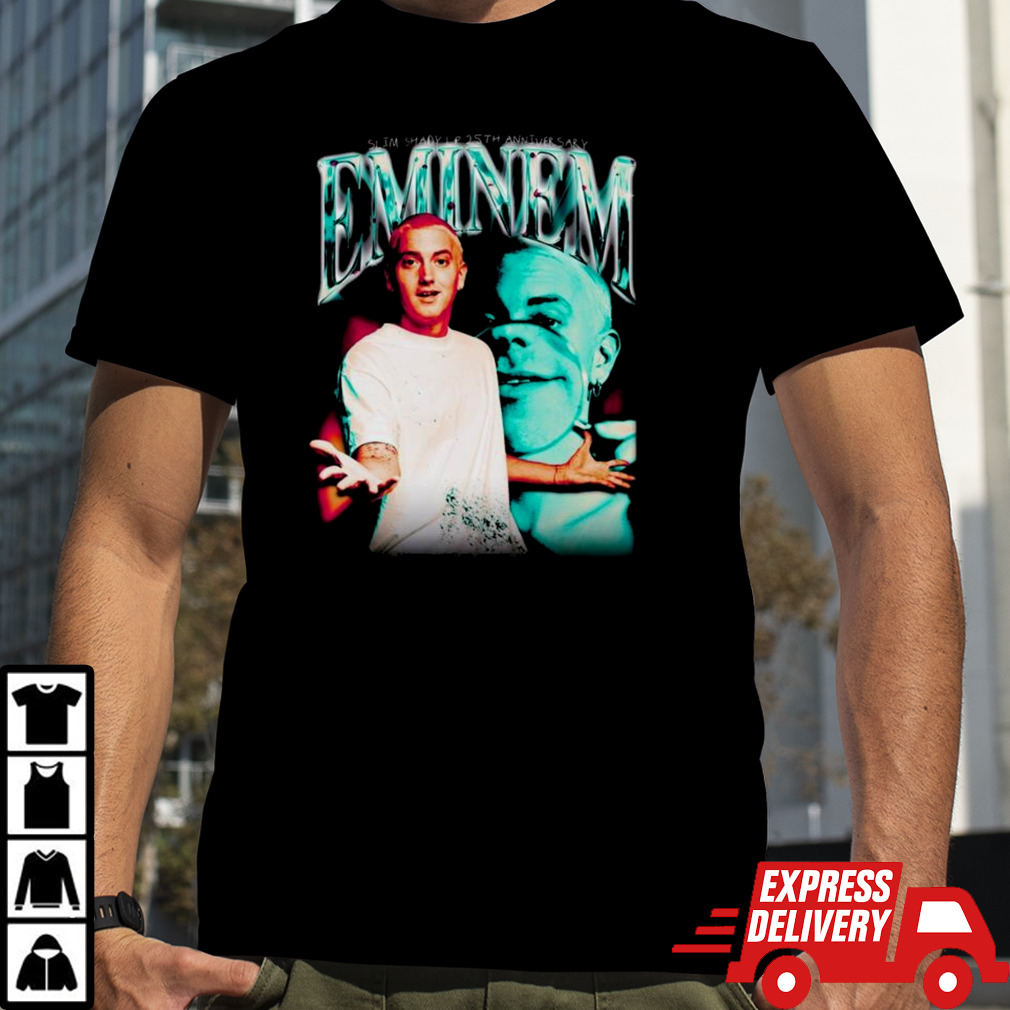 Slim Shady Lp 25th Anniversary Eminem T-shirt