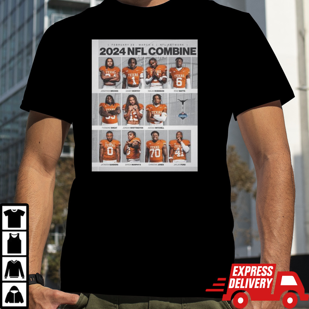 Texas 2024 Nfl Combine February 29 March 3 T-shirt