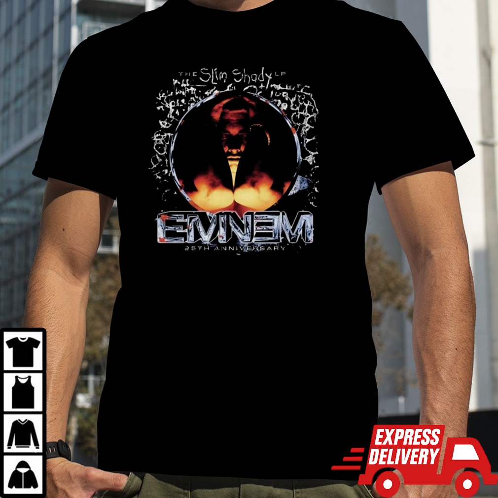 The Slim Shady Eminem 25th Anniversary Portrait T-shirt