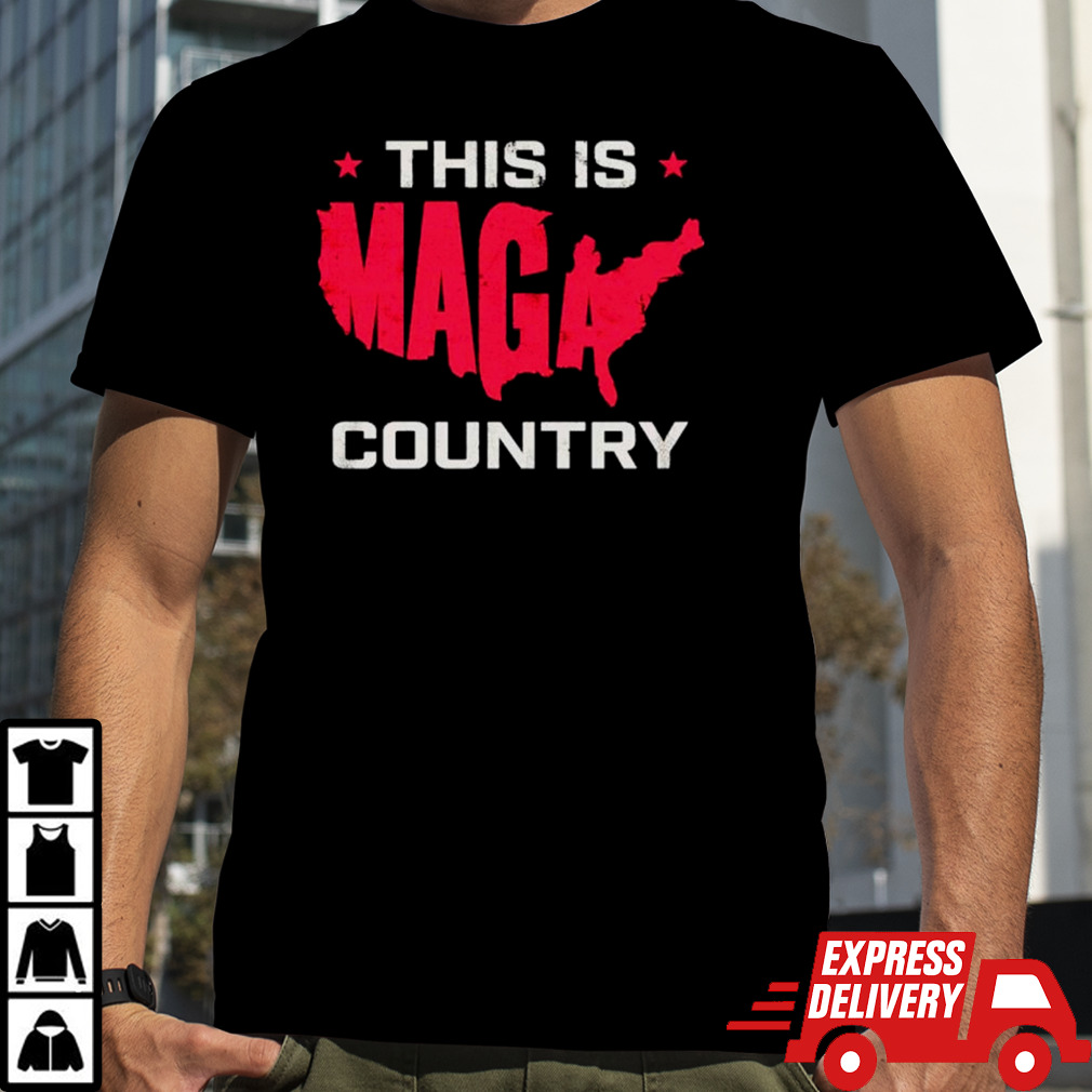 This is maga country USA map shirt