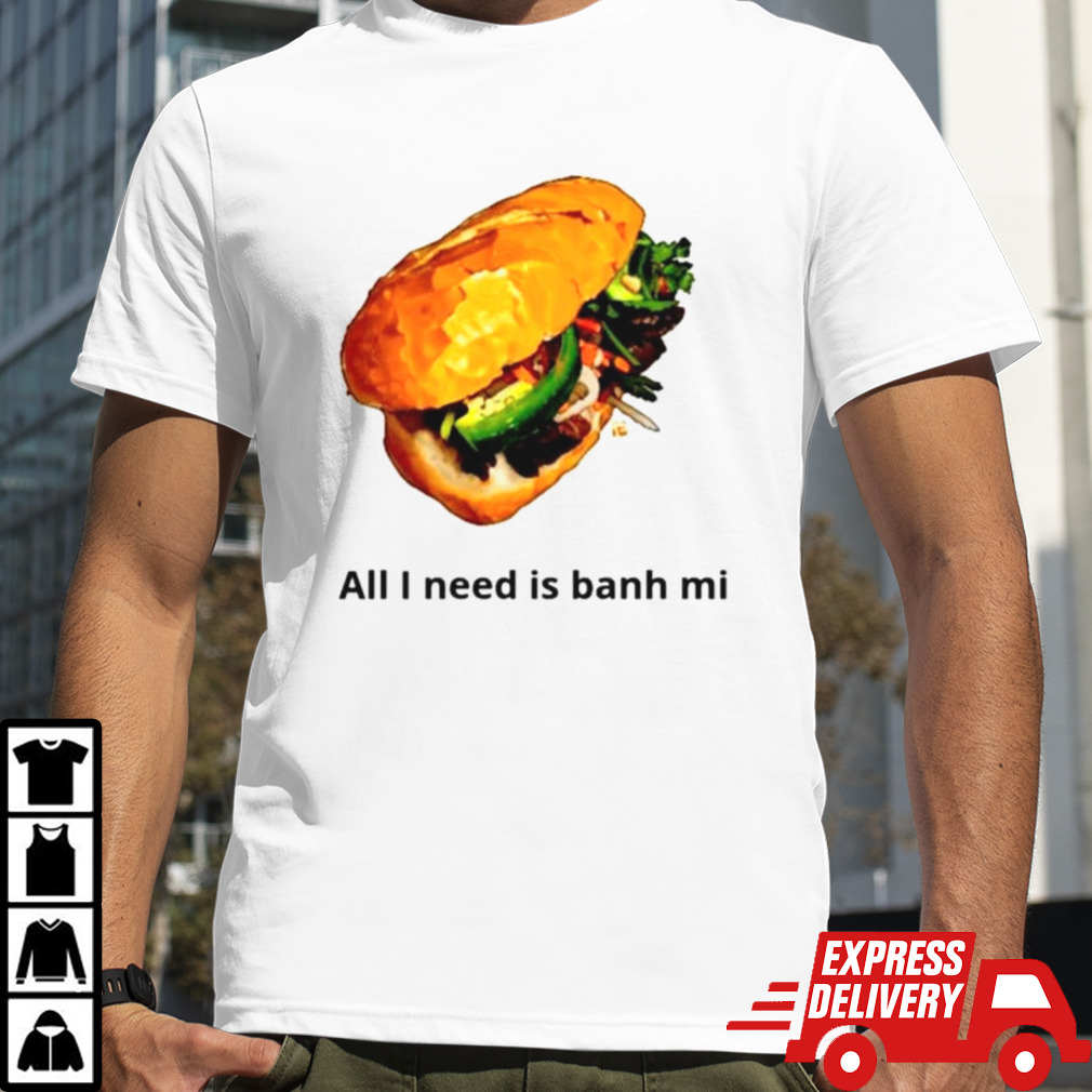 All I need is banh mi shirt