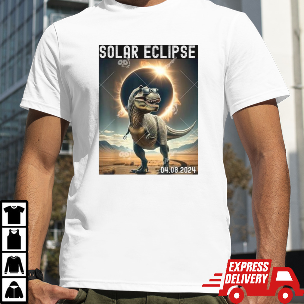 Dinosaur April 8 2024 Total Solar Eclipse shirt