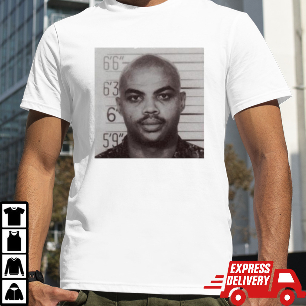 Charles Barkley Mugshot Shirt