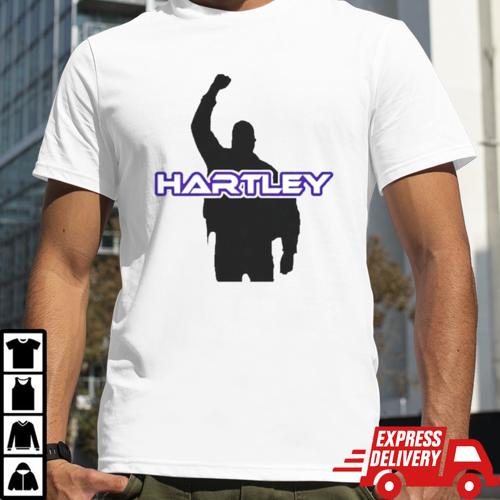 DL Hartley pose shirt