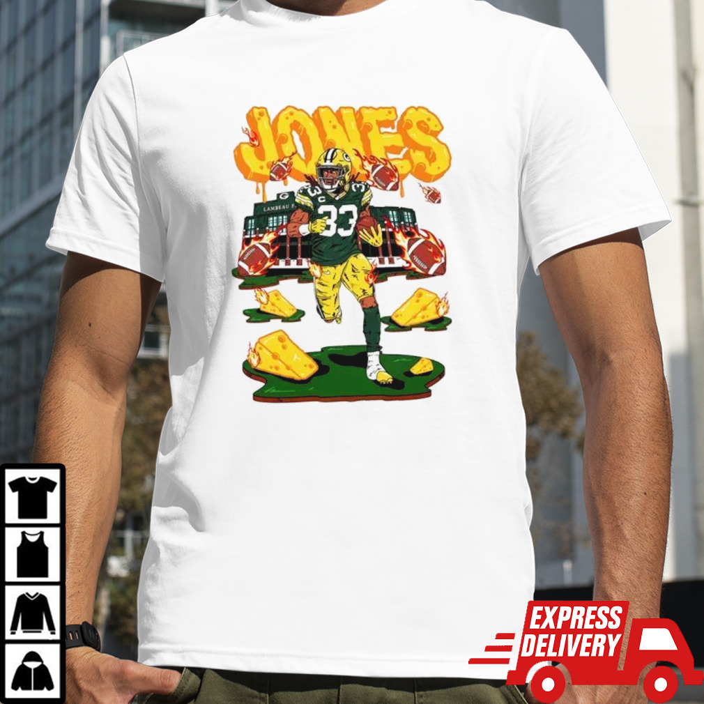 Green Bay Packers Aaron Jones Lamare Field stadium shirt