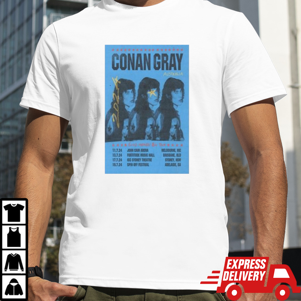 2024 Conan Gray Australia Tour Shirt