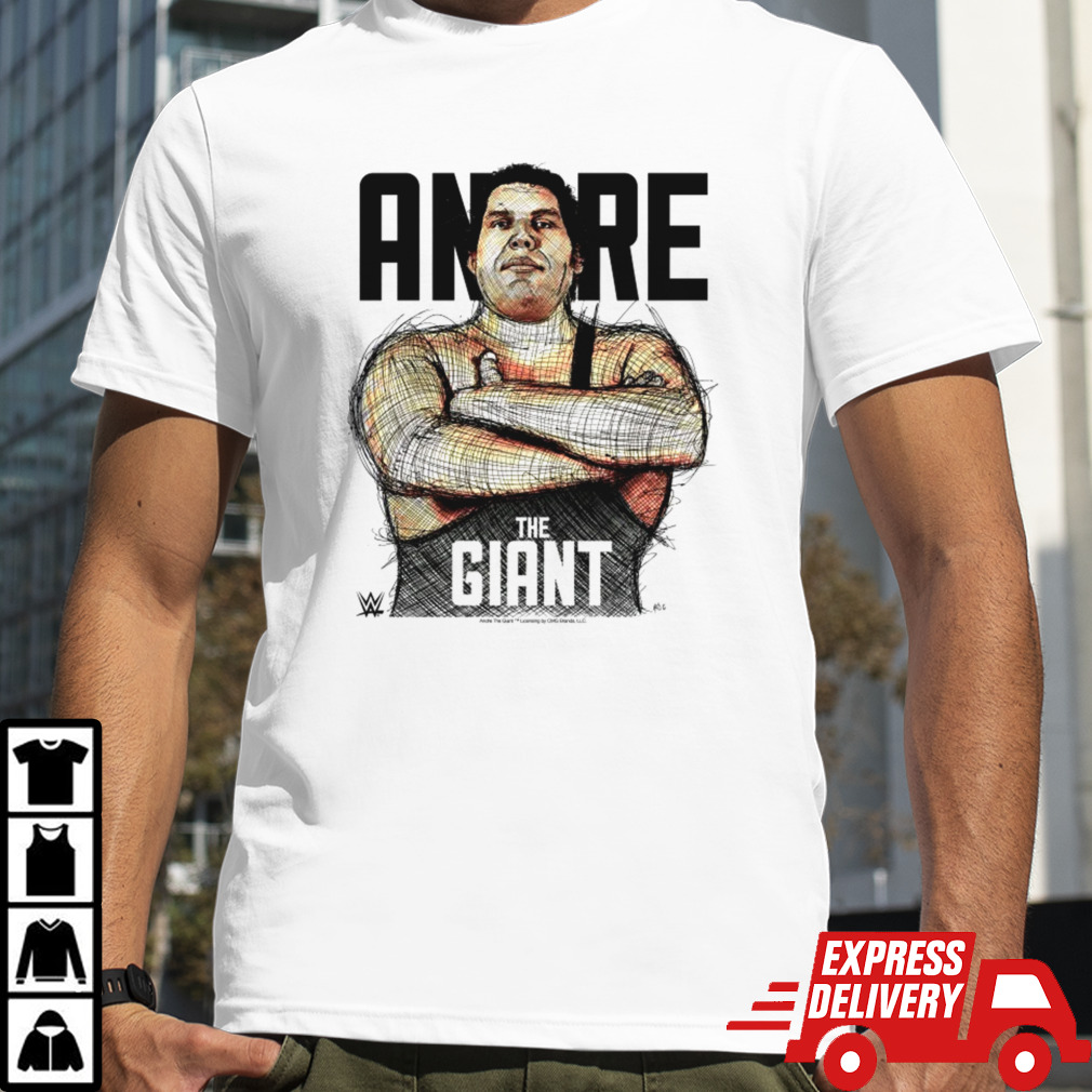 Andre The Giant Sketch T Shirt