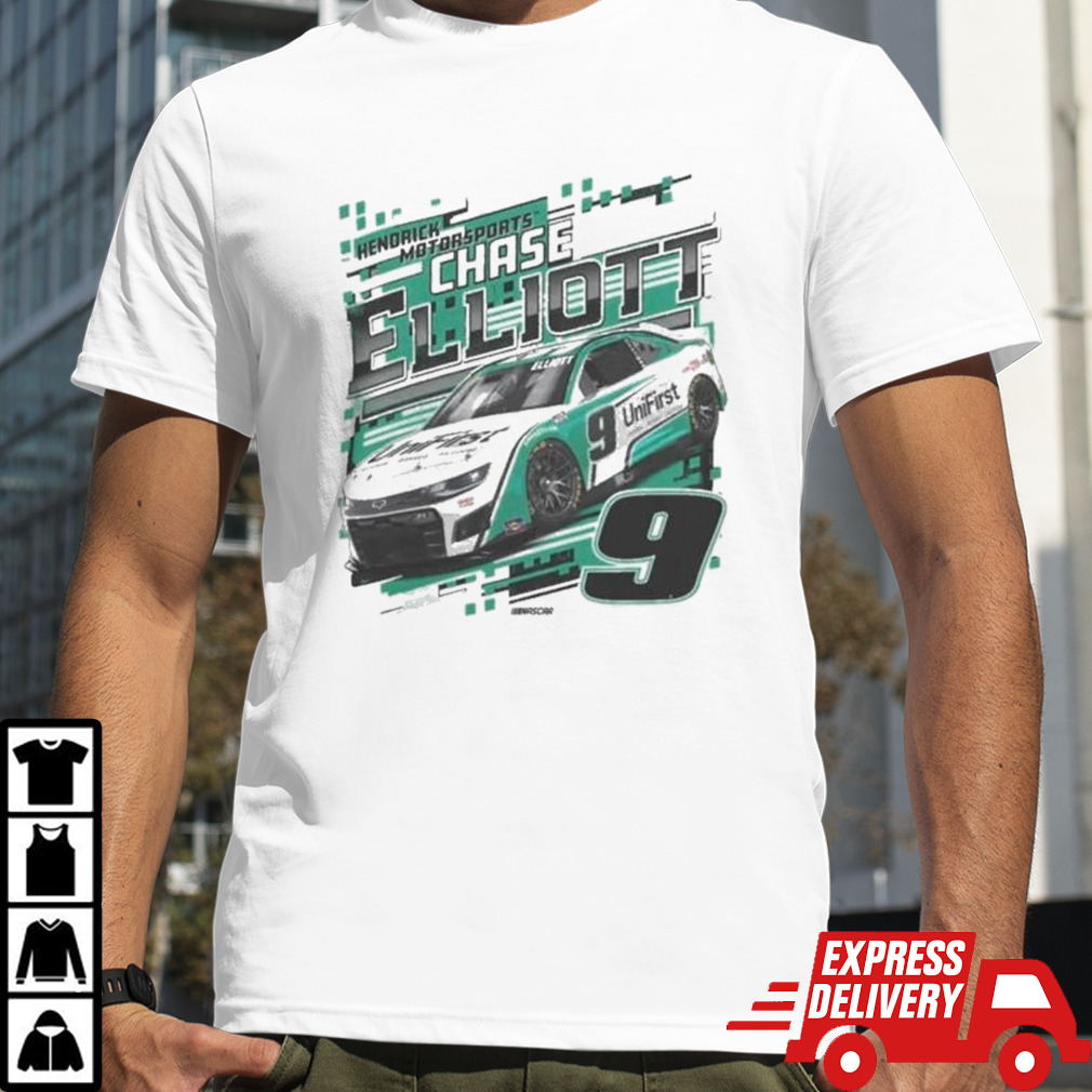 Chase Elliott Hendrick Motorsports Team Collection UniFirst Car Shirt