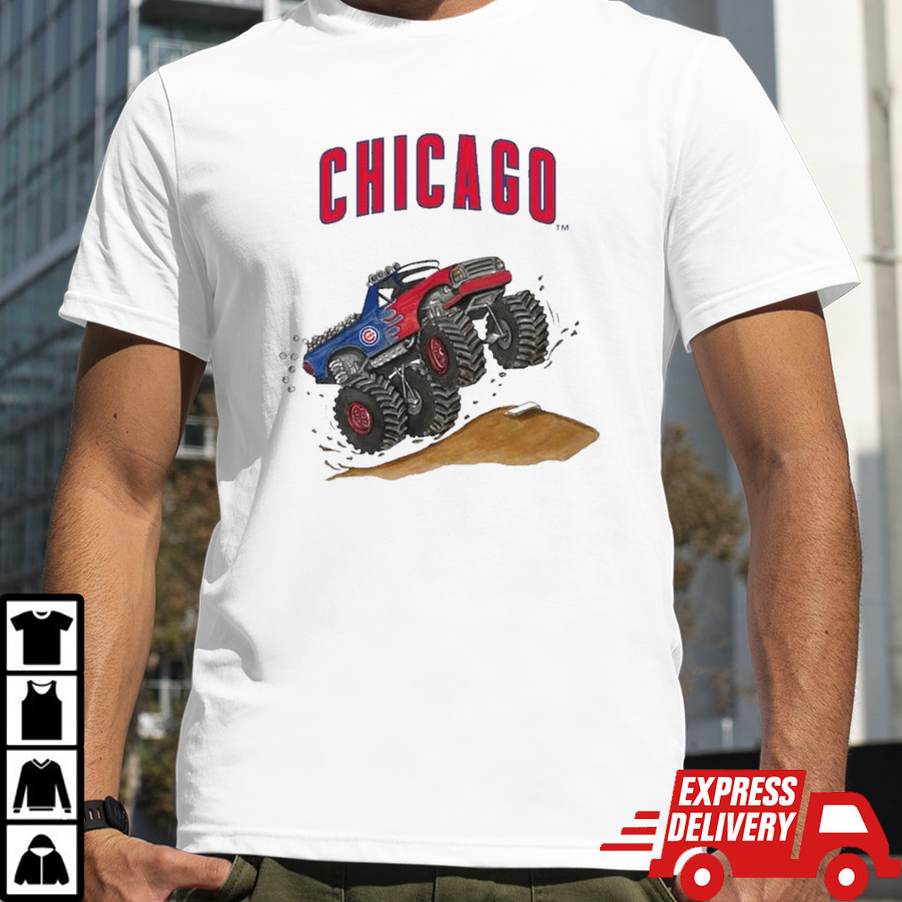 Chicago Cubs Monster Truck MLB Shirt