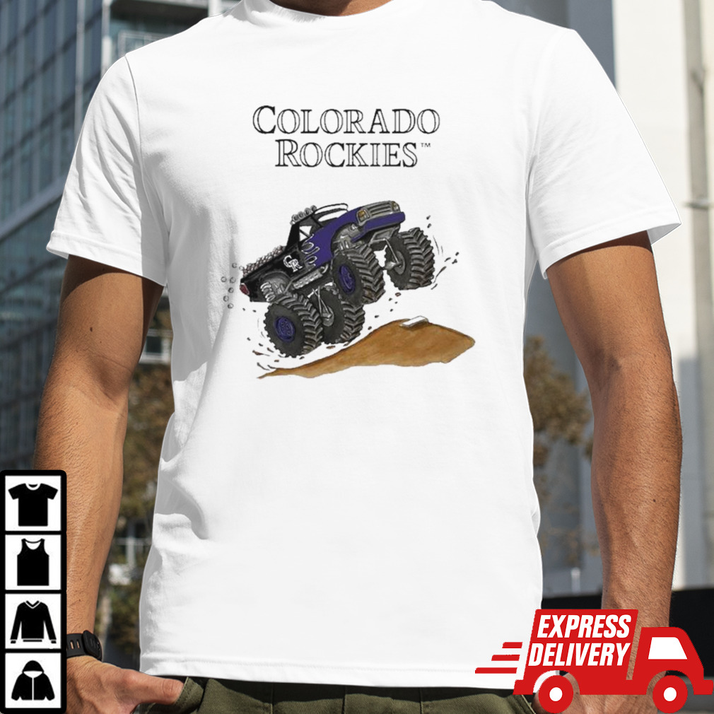 Colorado Rockies Monster Truck MLB Shirt