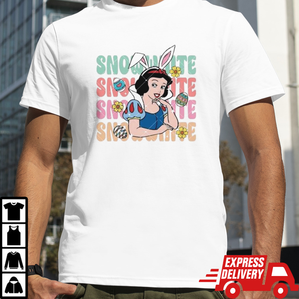 Disney Snow White Princess Easter Snow White Bunny shirt