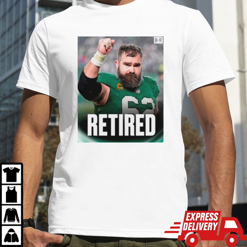 Jason Kelce Retired Philadelphia Eagles shirt