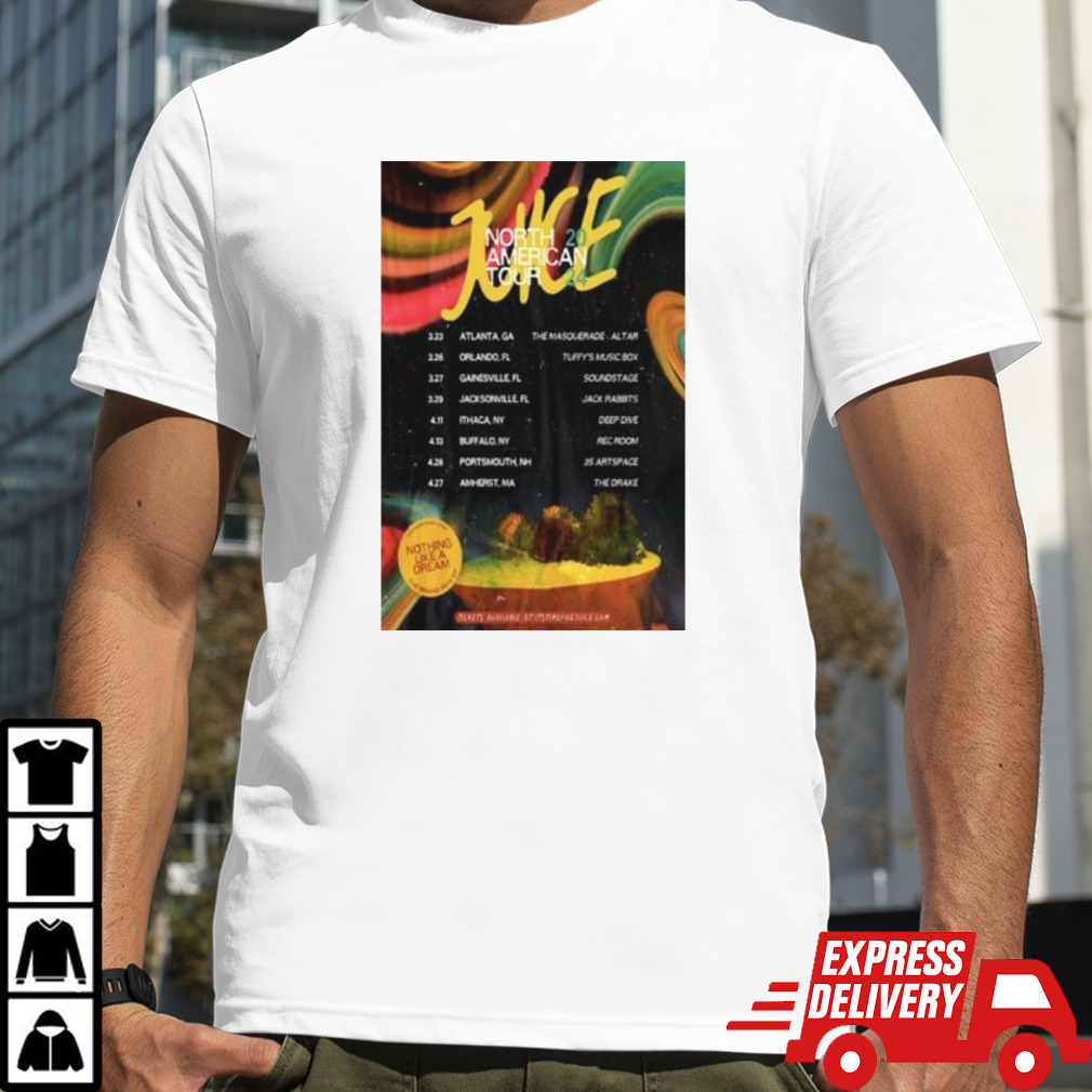 Juice North American 2024 Tour Shirt