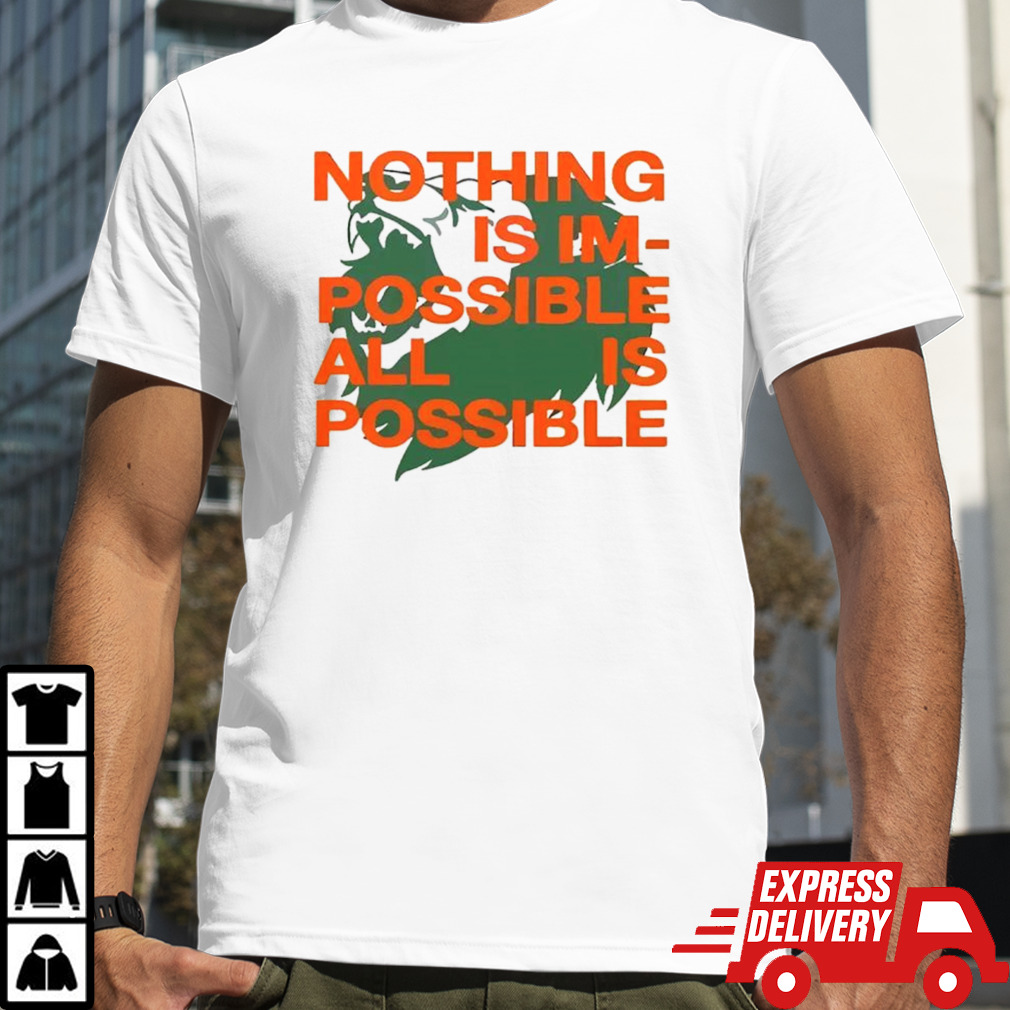 Nothing Is Im Possible All Is Possible Lions shirt