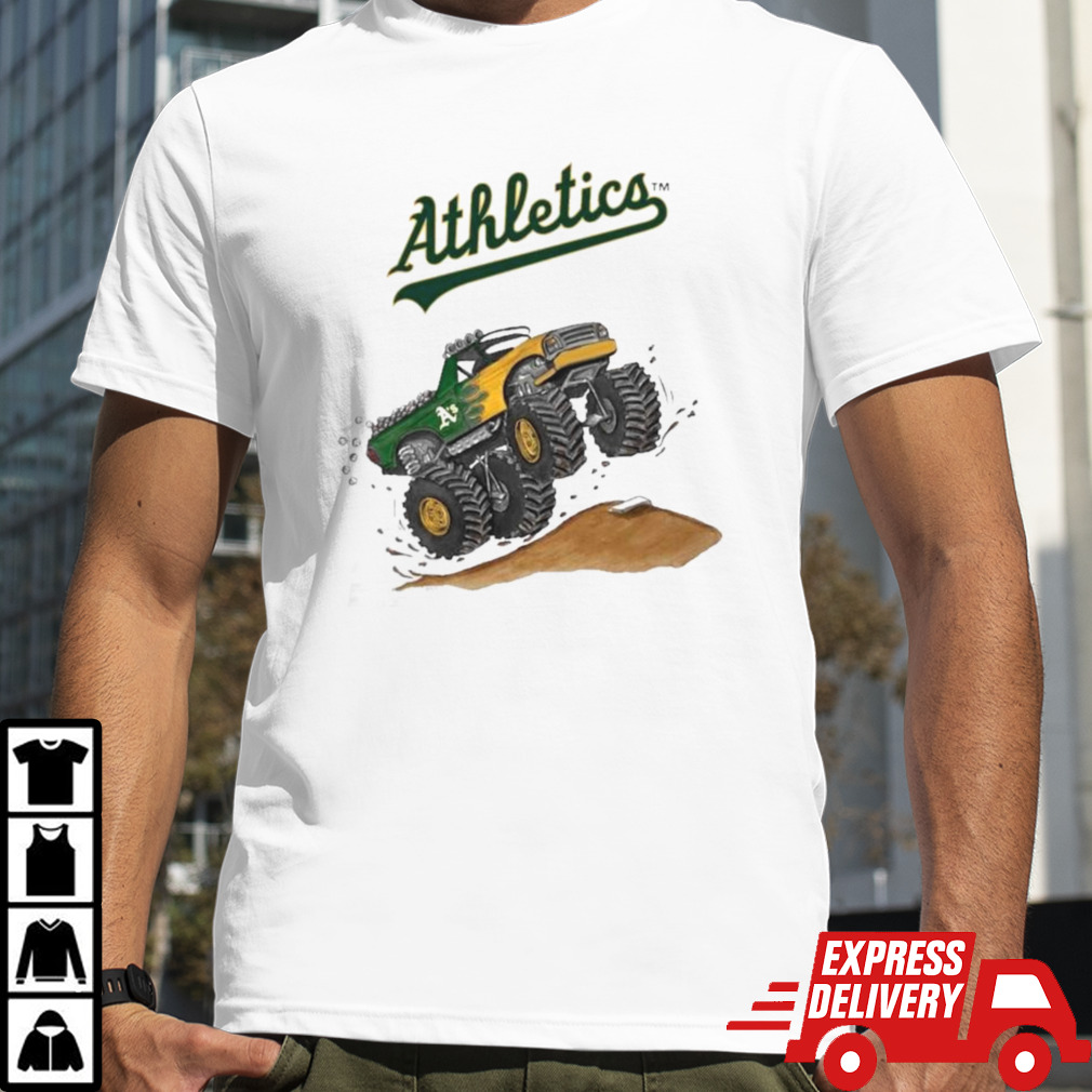 Oakland Athletics Monster Truck MLB Shirt