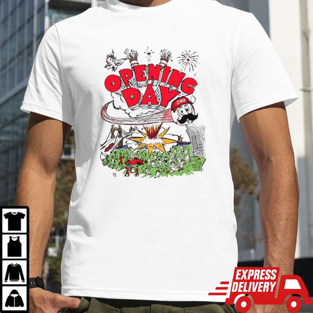 Opening Day Madness Cincinnati Red Baseball Chaos shirt