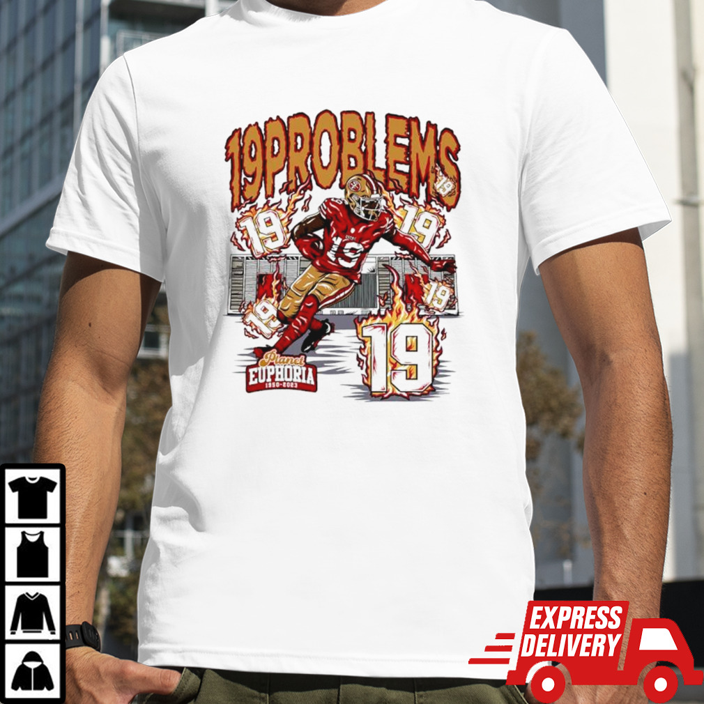 San Francisco 49ers Deebo Samuel 19 fire shirt