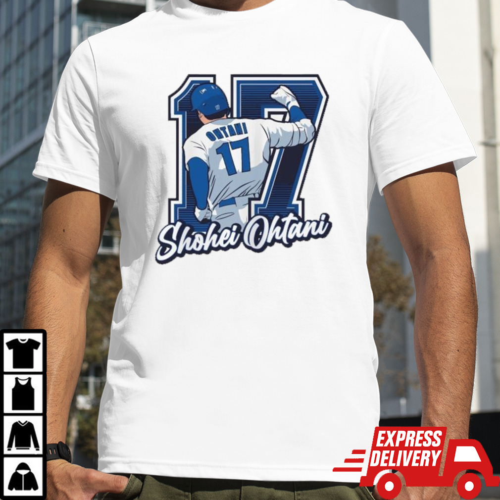 Shohei Ohtani Back 17 Los Angeles Dodgers Baseball Determined Win shirt