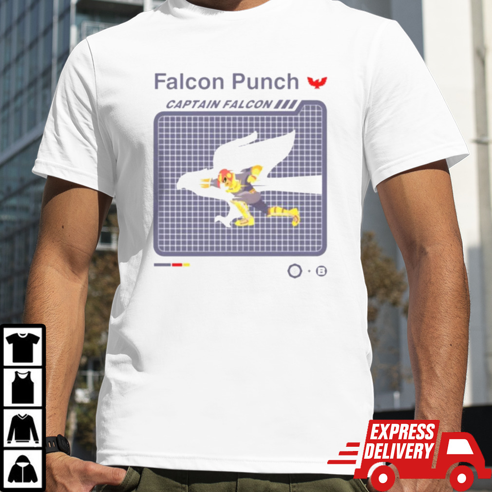 Smash Bros Falcon Punch Captain Falcon III Shirt